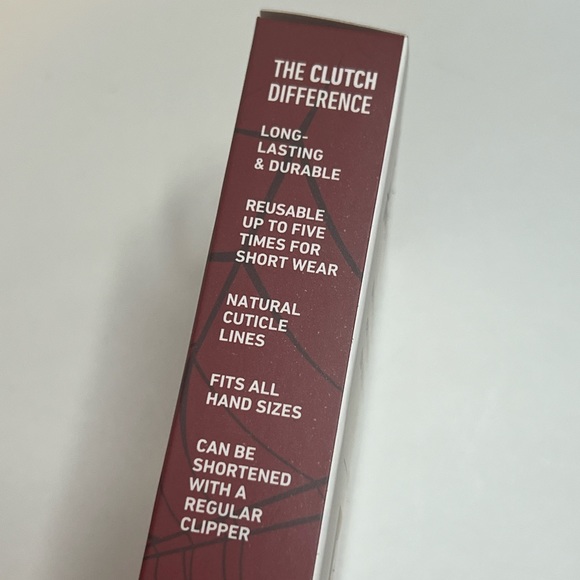 NEW Clutch Nails Spidey Web Marvel Press on nails Medium Almond New Sealed - Picture 9 of 10